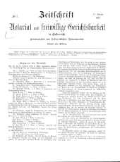 Zeitschrift für Notariat und freiwillige Gerichtsbarkeit in Österreich