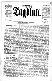 Mährisches Tagblatt