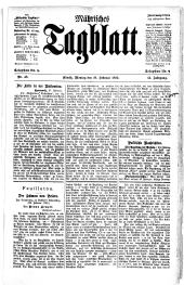 Mährisches Tagblatt