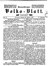 Vorarlberger Volksblatt