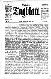 Mährisches Tagblatt