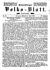 Vorarlberger Volksblatt