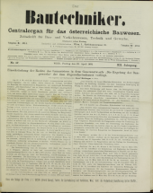 Der Bautechniker