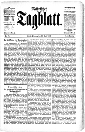 Mährisches Tagblatt