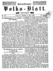 Vorarlberger Volksblatt