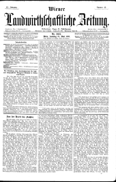 Wiener Landwirtschaftliche Zeitung