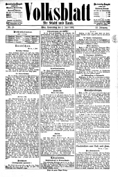 Volksblatt für Stadt und Land