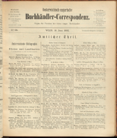 Oesterreichische Buchhändler-Correspondenz