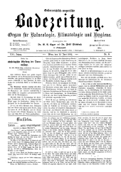 Österreichische Badezeitung