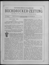 Buchdrucker-Zeitung