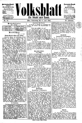 Volksblatt für Stadt und Land