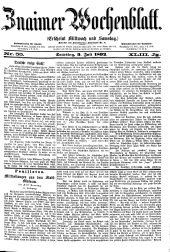 Znaimer Wochenblatt