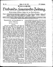 Österreichische Verbands-Feuerwehr-Zeitung