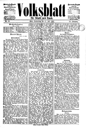 Volksblatt für Stadt und Land