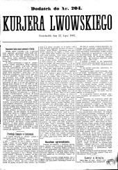 Kuryer Lwowski (Lemberger Courier)