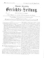 Allgemeine Österreichische Gerichtszeitung