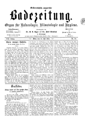 Österreichische Badezeitung