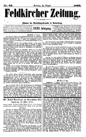 Feldkircher Zeitung