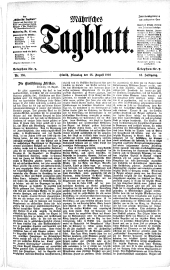 Mährisches Tagblatt