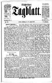 Mährisches Tagblatt