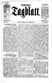 Mährisches Tagblatt