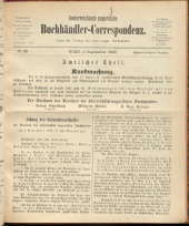 Oesterreichische Buchhändler-Correspondenz