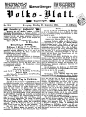 Vorarlberger Volksblatt