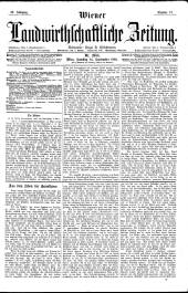 Wiener Landwirtschaftliche Zeitung