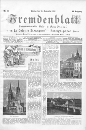 Fremdenblatt - Organ für die böhmischen Kurorte