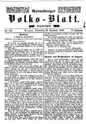 Vorarlberger Volksblatt