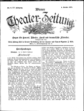 Wiener Theaterzeitung