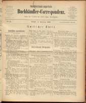 Oesterreichische Buchhändler-Correspondenz