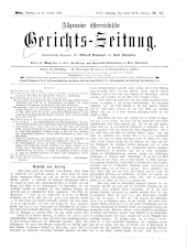 Allgemeine Österreichische Gerichtszeitung