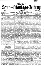 Wiener Sonn- und Montags-Zeitung