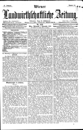 Wiener Landwirtschaftliche Zeitung