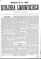 Kuryer Lwowski (Lemberger Courier)