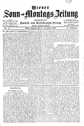 Wiener Sonn- und Montags-Zeitung