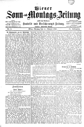 Wiener Sonn- und Montags-Zeitung