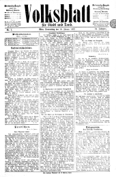 Volksblatt für Stadt und Land