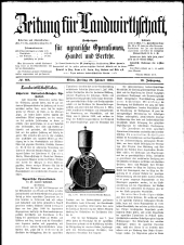 Zeitung für Landwirtschaft