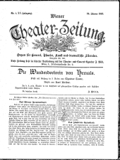 Wiener Theaterzeitung