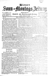 Wiener Sonn- und Montags-Zeitung