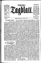 Mährisches Tagblatt