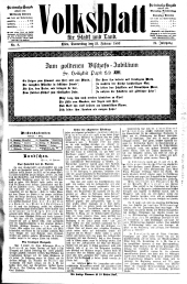 Volksblatt für Stadt und Land