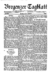 Bregenzer/Vorarlberger Tagblatt