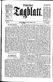 Mährisches Tagblatt