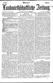 Wiener Landwirtschaftliche Zeitung