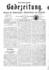 Österreichische Badezeitung