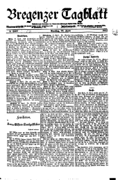 Bregenzer/Vorarlberger Tagblatt