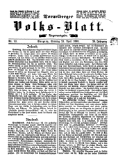 Vorarlberger Volksblatt